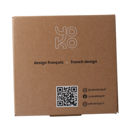 Yoko Lunchbox toile de joy blue 1200ml 1 Stuks
