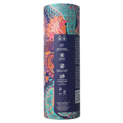Yoko Drinkfles pondicherry & theefilter 350ml 1.00 Stuks