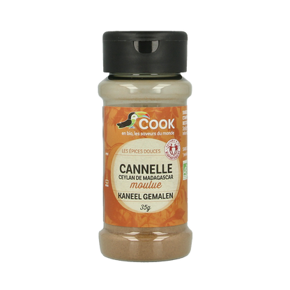Cook Kaneel Ceylon gemalen bio 35 Gram