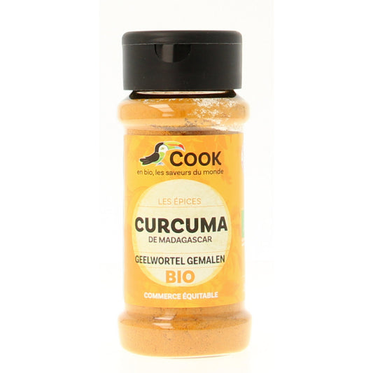 Cook Geelwortel gemalen bio 35 Gram