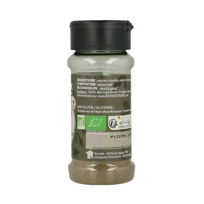 Cook Zwarte peper gemalen bio 45 Gram