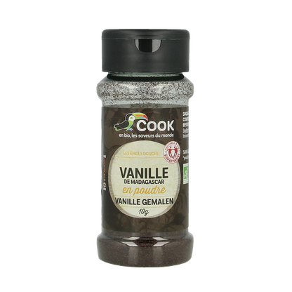 Cook Vanille poeder bio 10.00 Gram