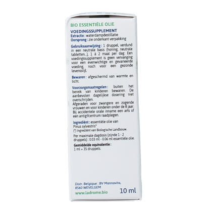 Ladrome Den olie bio 10 Milliliter
