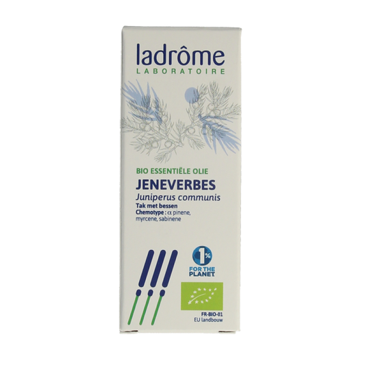 Ladrome Jeneverbes olie bio 10 Milliliter