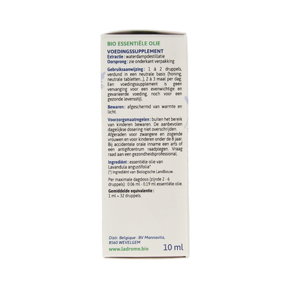 Ladrome Lavendel olie bio 10 Milliliter