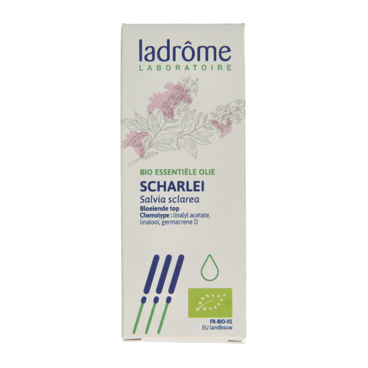 Ladrome Scharlei olie bio 10 Milliliter
