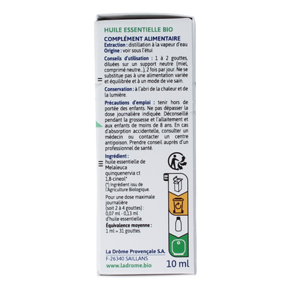 Ladrome Niaouli olie 10 Milliliter