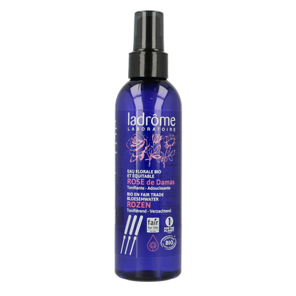 Ladrome Rozenwater spray bio (hydrolaat) 200.00 Milliliter
