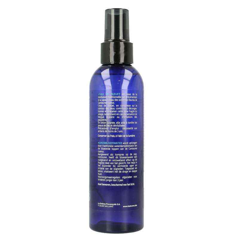 Ladrome Korenbloemwater spray hydrolaat 200 Milliliter