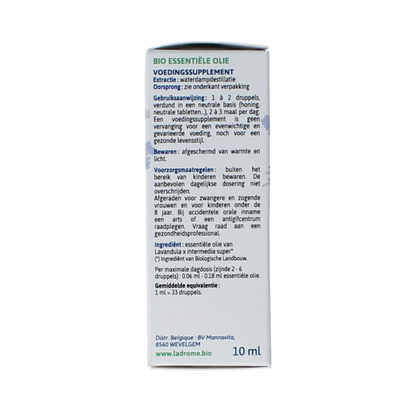 Ladrome Lavandin olie bio 10 Milliliter