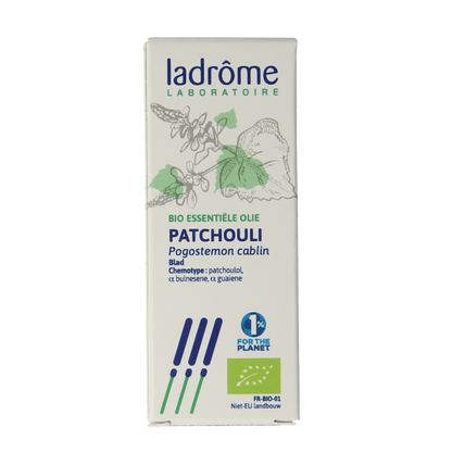 Ladrome Patchouli olie bio 10 Milliliter