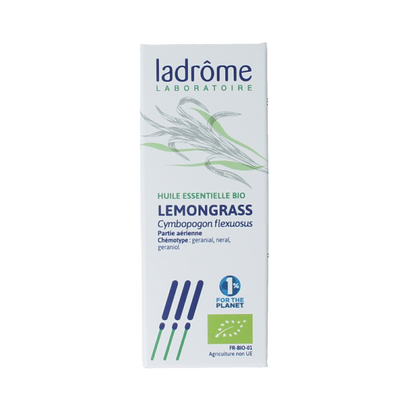 Ladrome Lemongrass olie bio 10 Milliliter