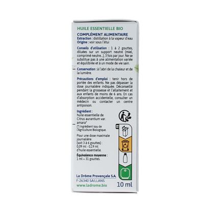 Ladrome Petitgrain bittere sinaasappel olie bio 10 Milliliter
