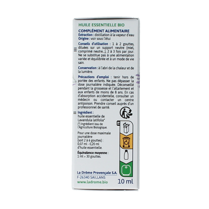 Ladrome Spijk lavendel bio 10.00 Milliliter