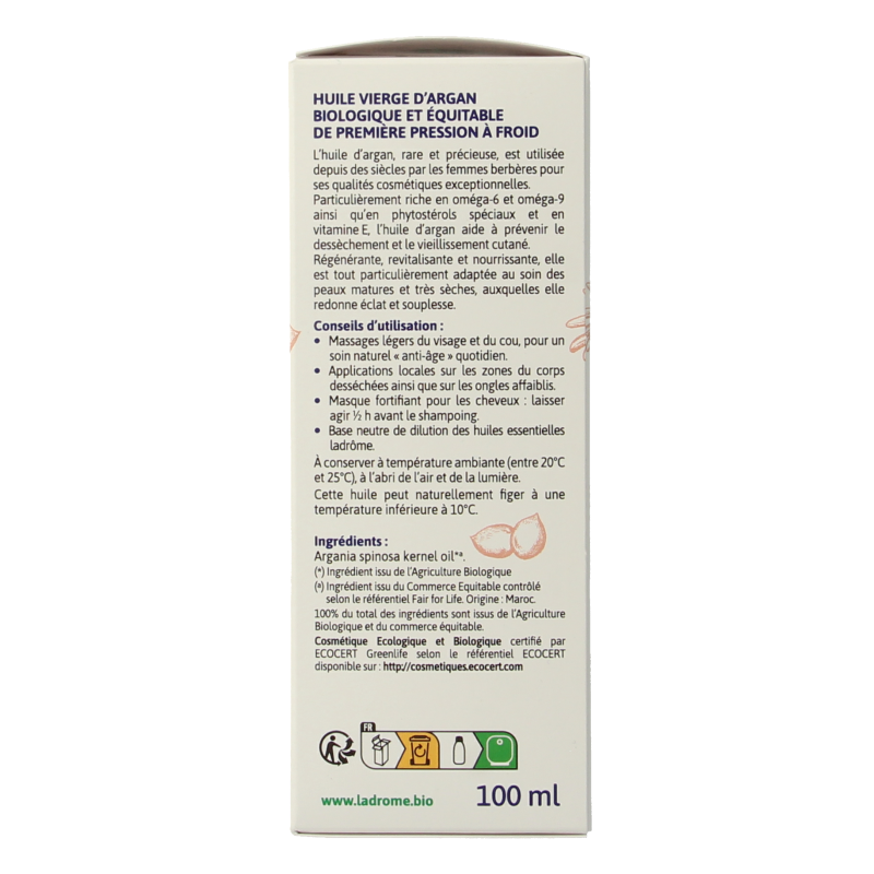 Ladrome Argan olie 100 Milliliter