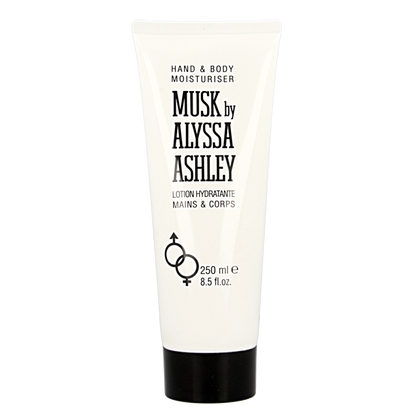 Alyssa Ashley Musk hand & body lotion tube 250 Milliliter
