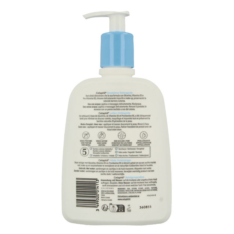 Cetaphil Milde huidreiniger  470 Milliliter