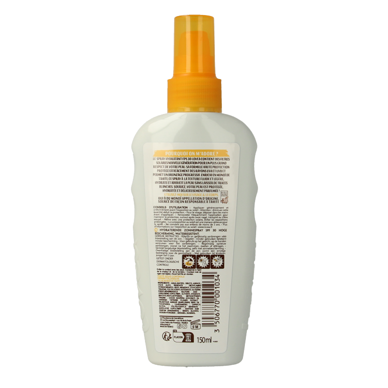 Lovea Moisturizing spray SPF30 150 Milliliter