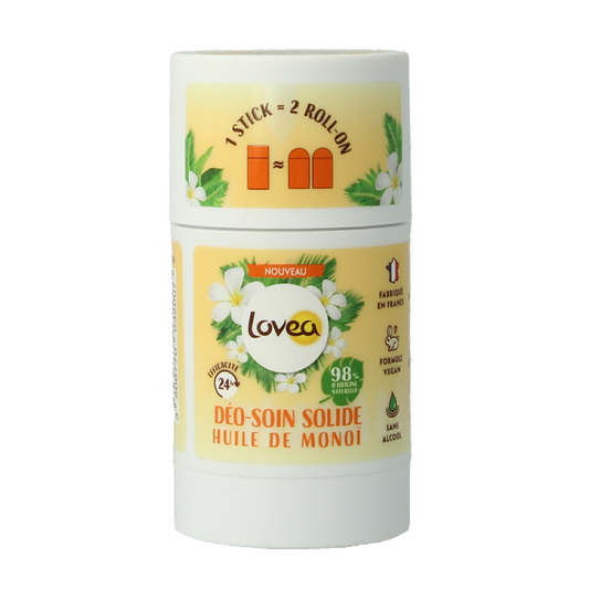Lovea Solid deo care monoi oil 50 Gram