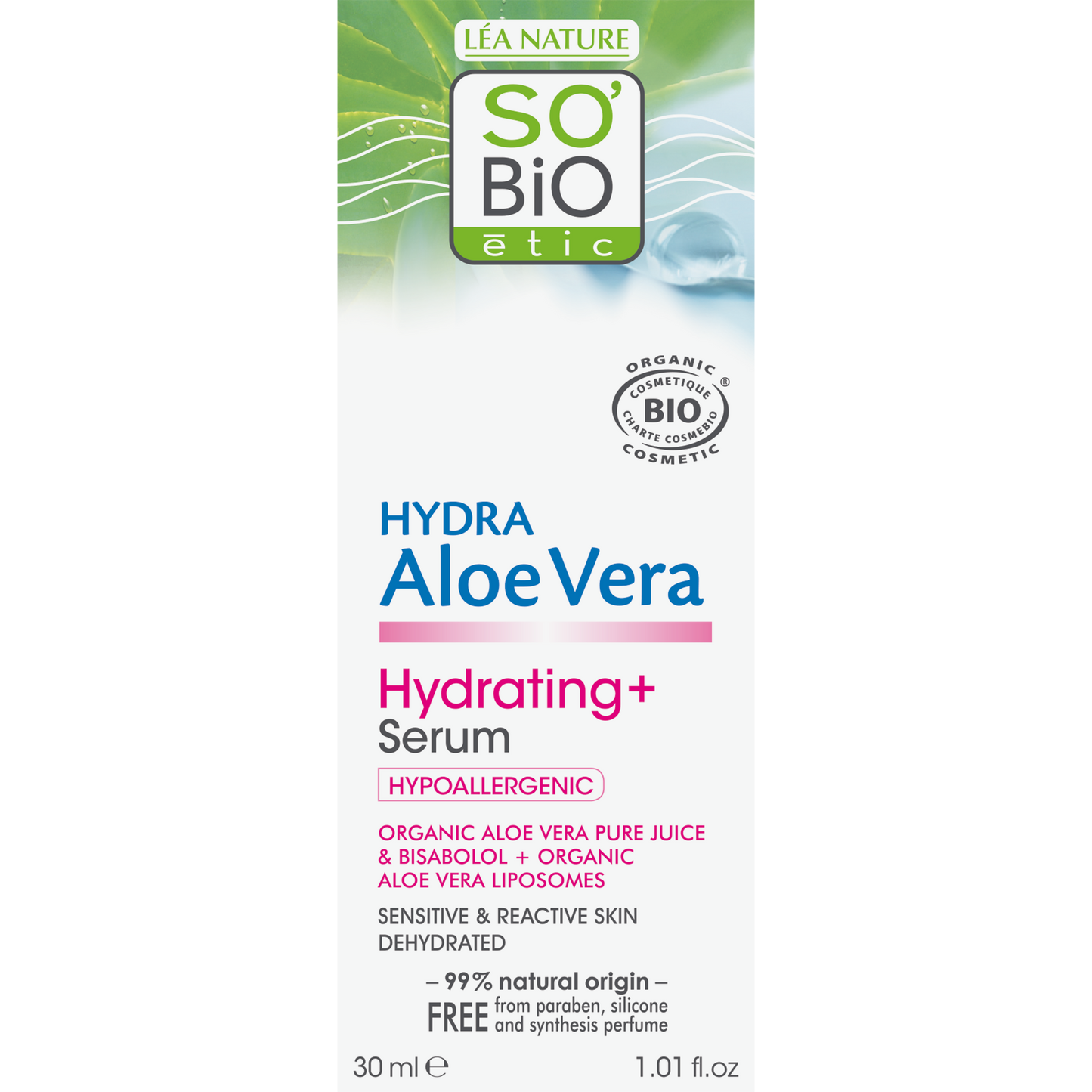 So Bio Etic Aloe vera serum 30.00 Milliliter