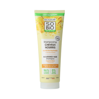 So Bio Etic Nourished Hair Shampoo with Shea and Argan 250.00 Milliliter