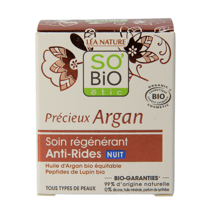 So Bio Etic Nachtcreme moisturizing anti rimpel 50 Milliliter