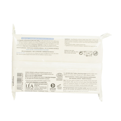 So Bio Etic Baby wipes micellair 70 Stuks