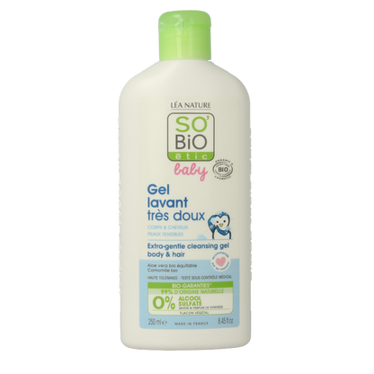 So Bio Etic Baby cleansing gel 250 Milliliter