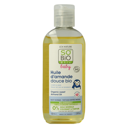 So Bio Etic Baby almond oil 100 Milliliter