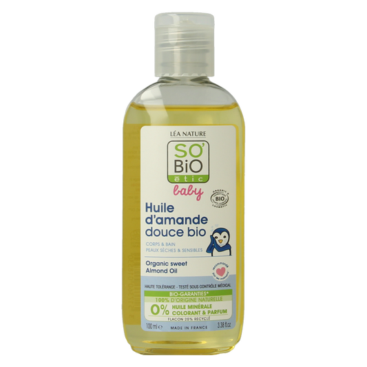 So Bio Etic Baby almond oil 100 Milliliter