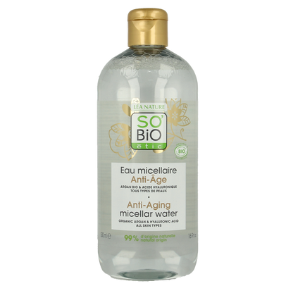 So Bio Etic Argan anti-aging micellar water 500 Milliliter