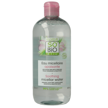 So Bio Etic Hydra aloe vera micellar water 500 Milliliter