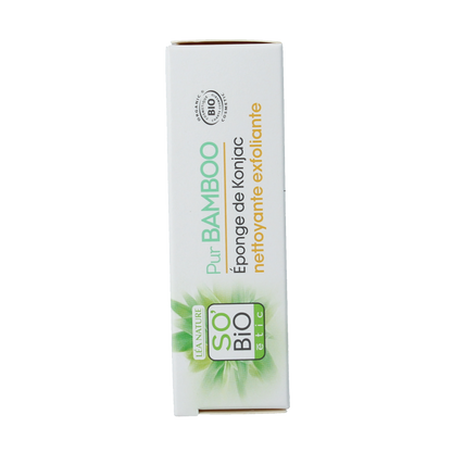 So Bio Etic Bamboo konjac sponge 1 Stuks