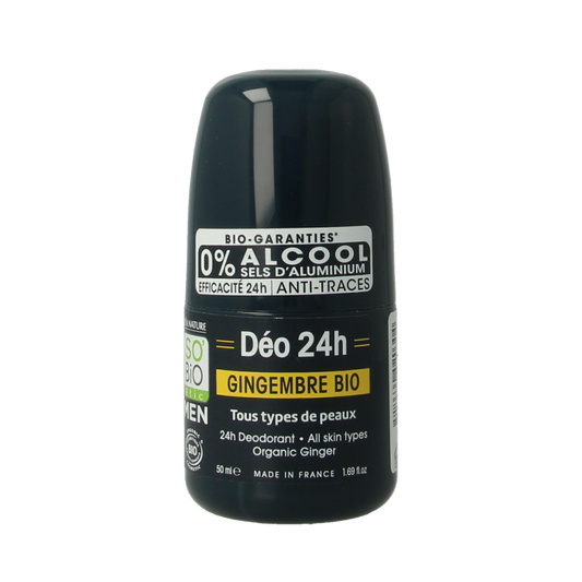 So Bio Etic Deo for men 3-in-1 ginger 50 Milliliter