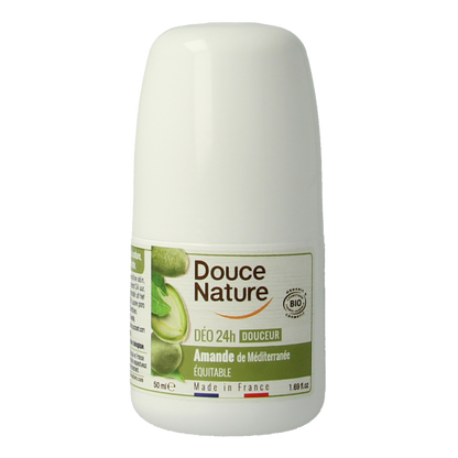 Douce Nature Deodorant roll on droge/gevoelige huid bio 50 Milliliter