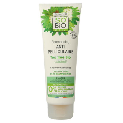 So Bio Etic Shampoo anti roos tea tree 250 Milliliter