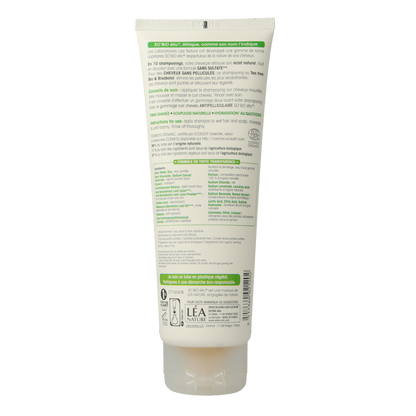 So Bio Etic Shampoo anti roos tea tree 250 Milliliter