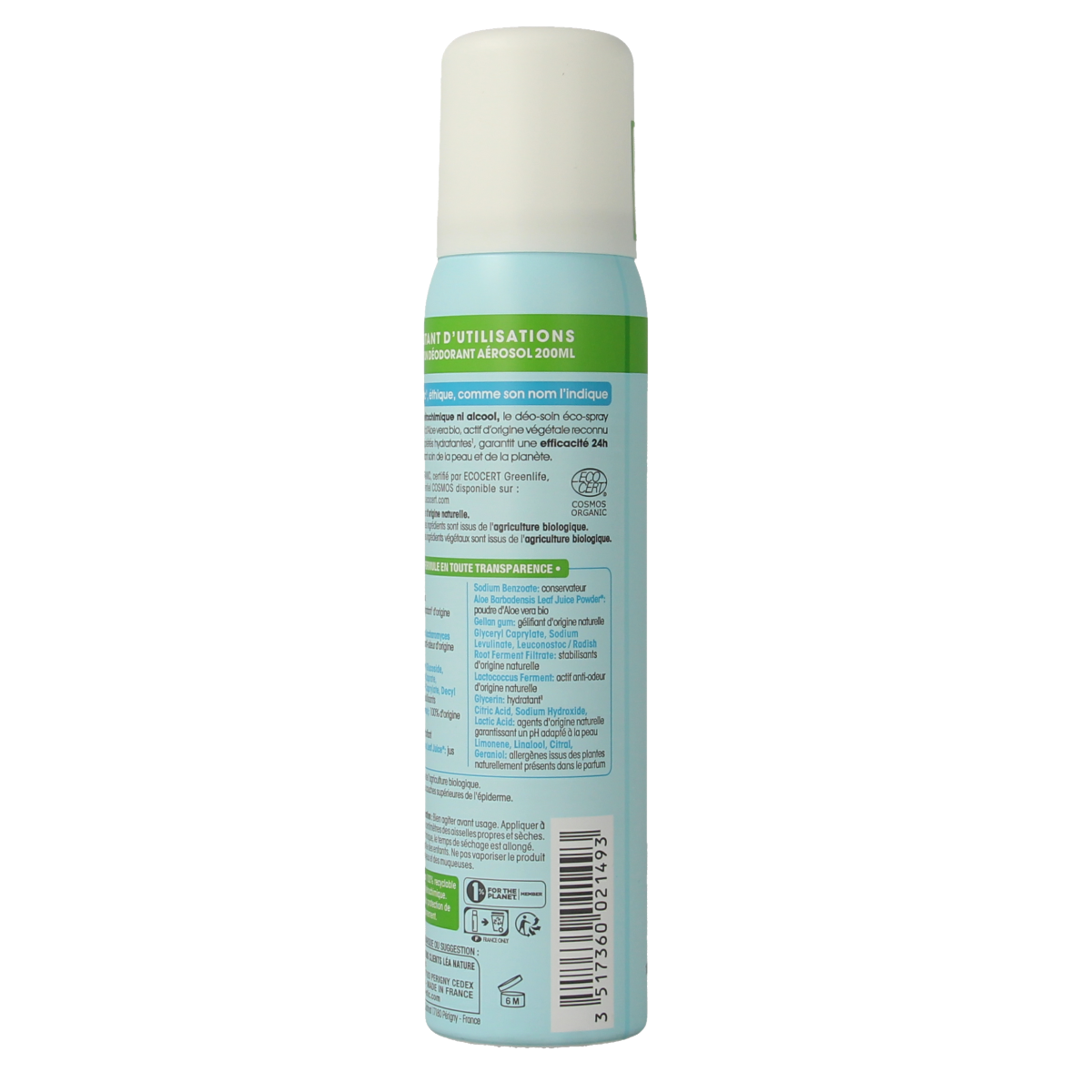 So Bio Etic Deospray women aloe vera 100.00 Milliliter
