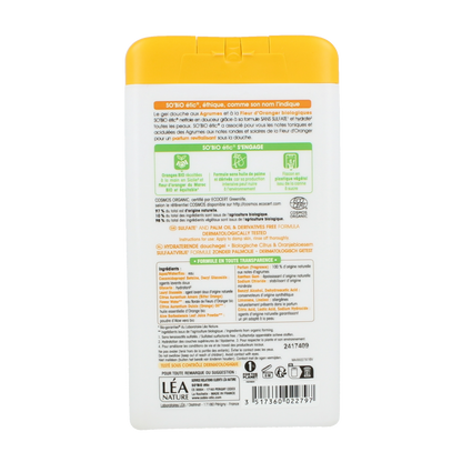 So Bio Etic Showergel citroen orange blossom 450.00 Milliliter