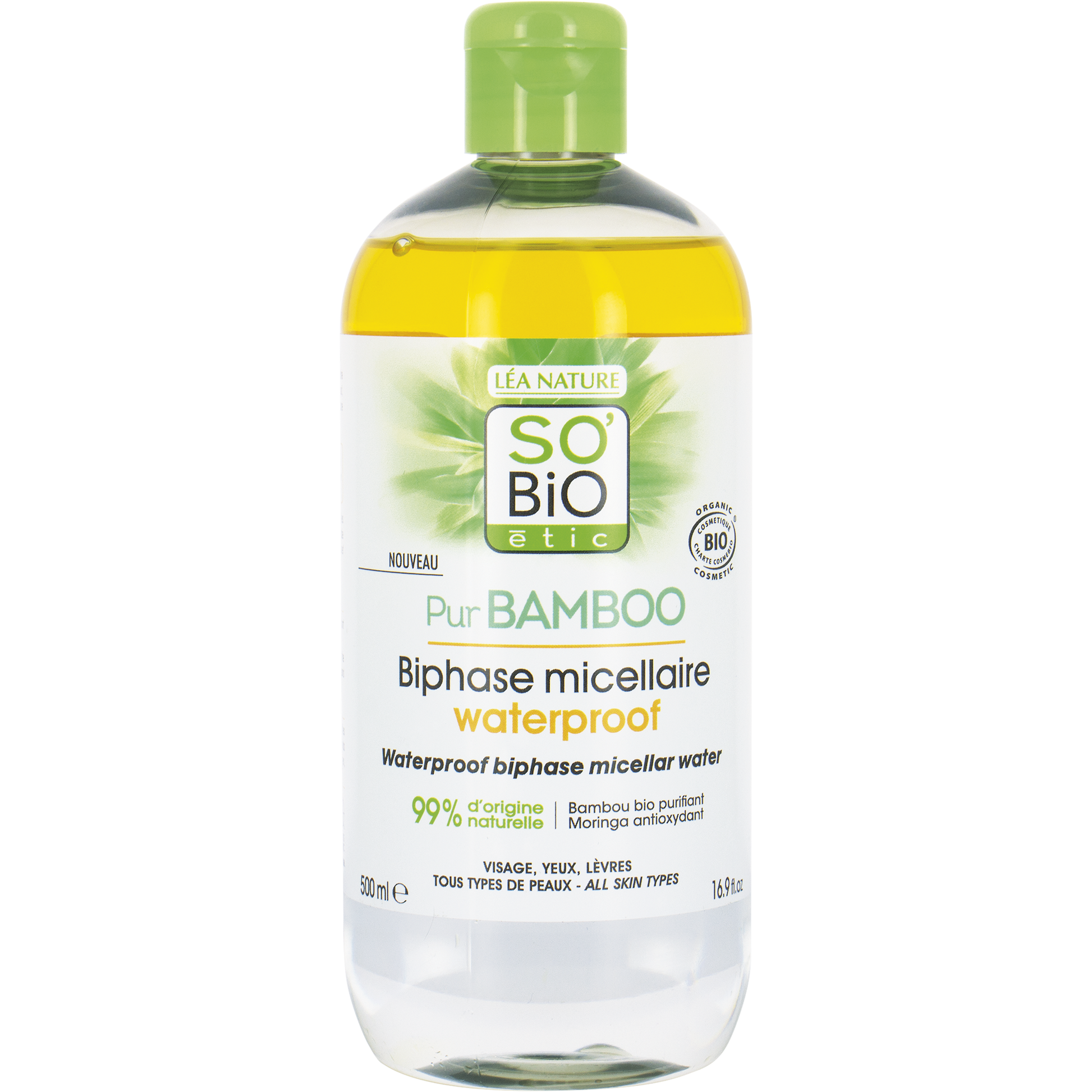 So Bio Etic Bamboo waterproof micellar water 500 Milliliter