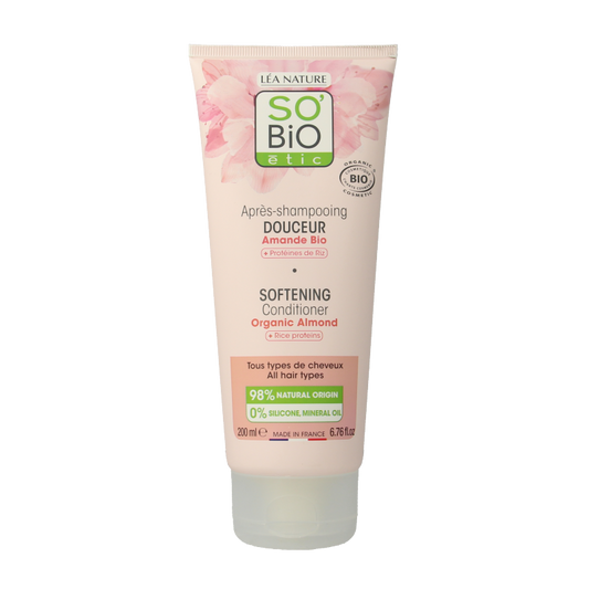 So Bio Etic Conditioner almond milk rice proteins 200 Milliliter