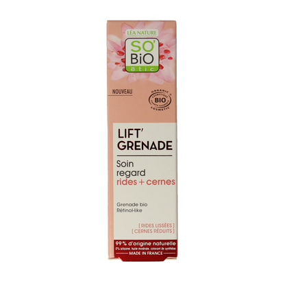 So Bio Etic Lift grenade eye contour cream 15 Milliliter