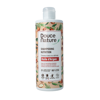 Douce Nature Shampoo arganolie voedend 350.00 Milliliter