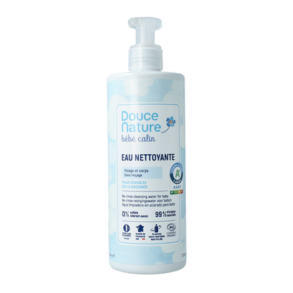 Douce Nature Baby face & body cleansing water bio 400.00 Milliliter