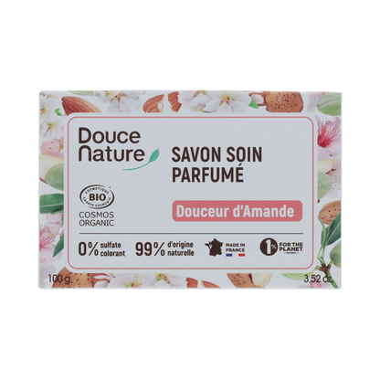 Douce Nature Almond softness amandel zeep bar 100.00 Gram
