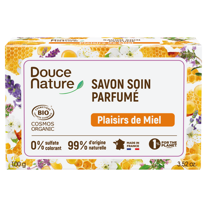 Douce Nature Honey pleasure honing zeep bar 100.00 Gram