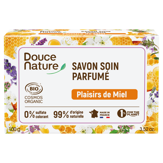 Douce Nature Honey pleasure honing zeep bar 100.00 Gram