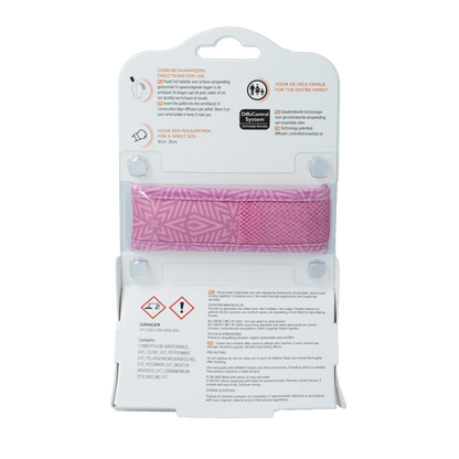 Parakito Anti mug armband volwassenen violet 1 Stuks