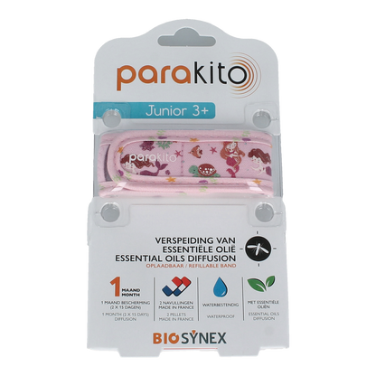 Parakito Anti mug armband junior zeemeermin 1.00 Stuks