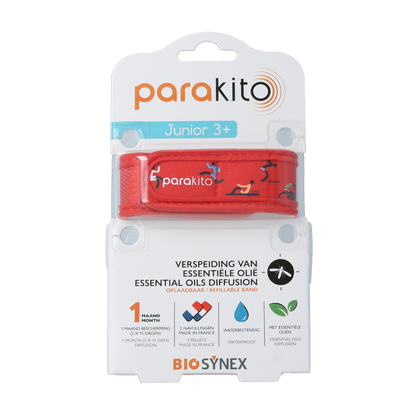 Parakito Anti mug armband junior sport 1.00 Stuks